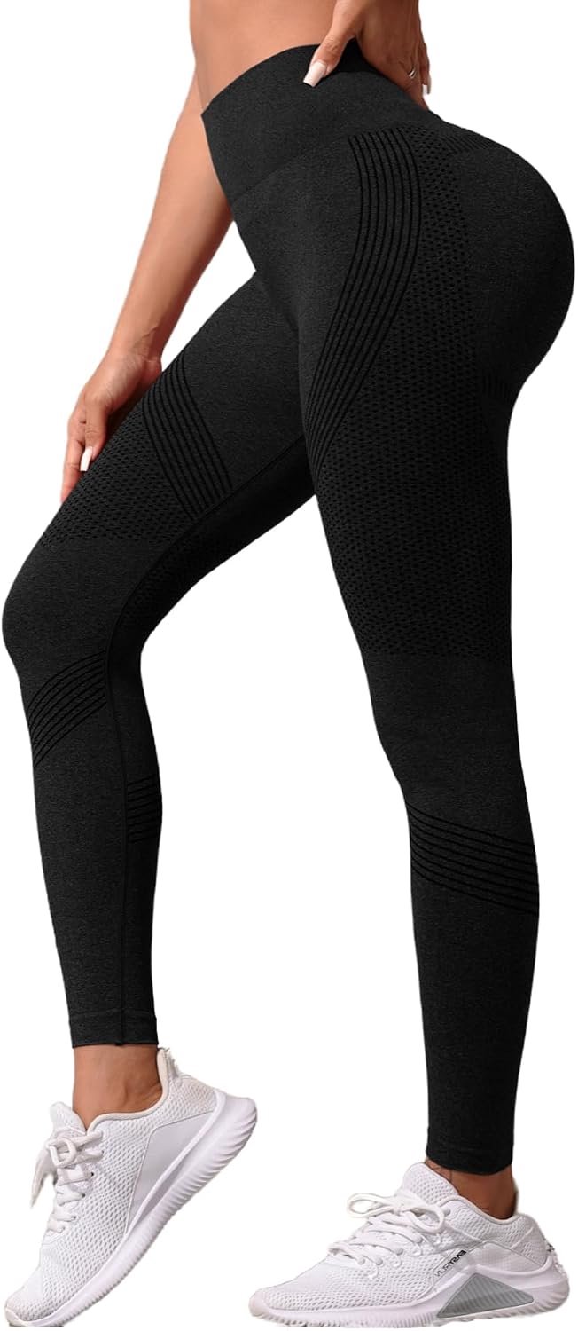 Scrunch Butt Leggings voor dames, hoge taille, sportlegging