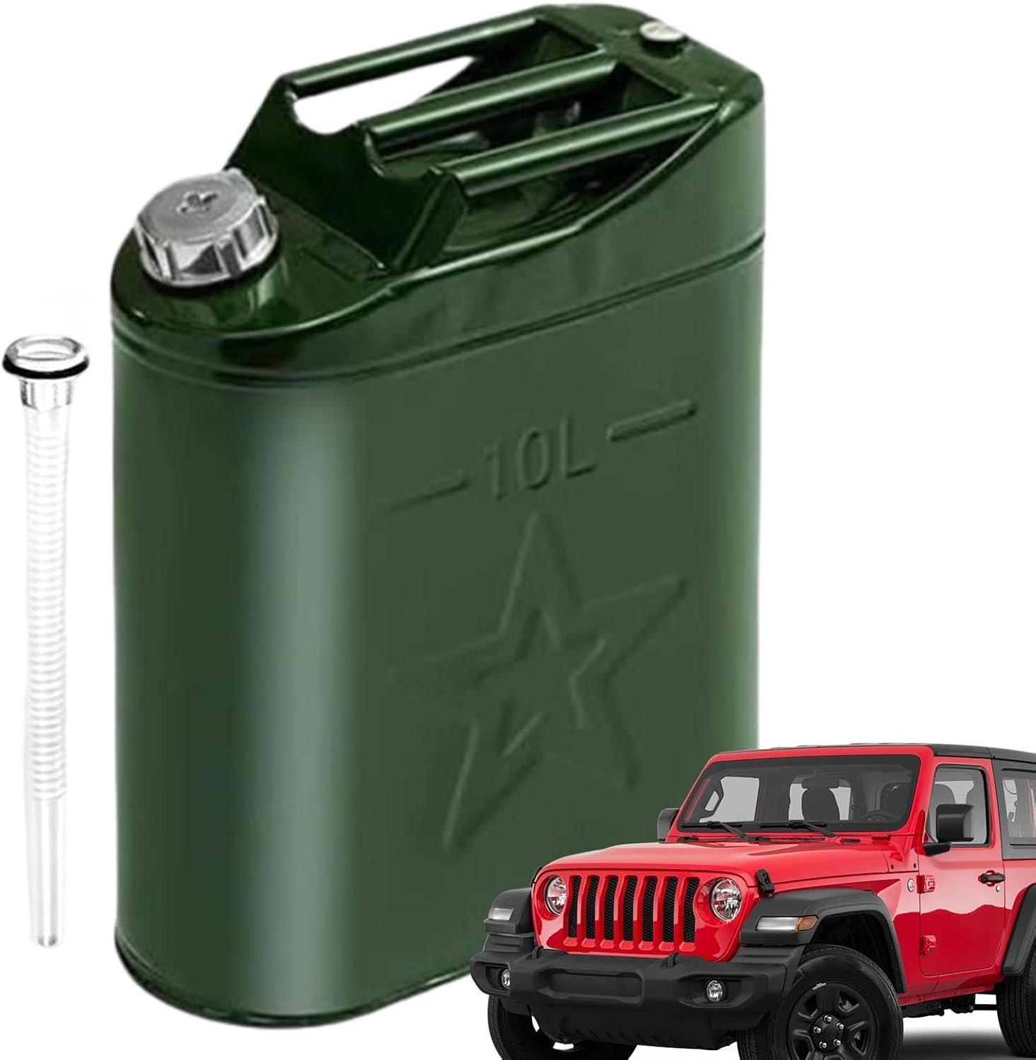 Olietank 10L Transfer Voertuig Auto Motorfiets Kruik met Buis