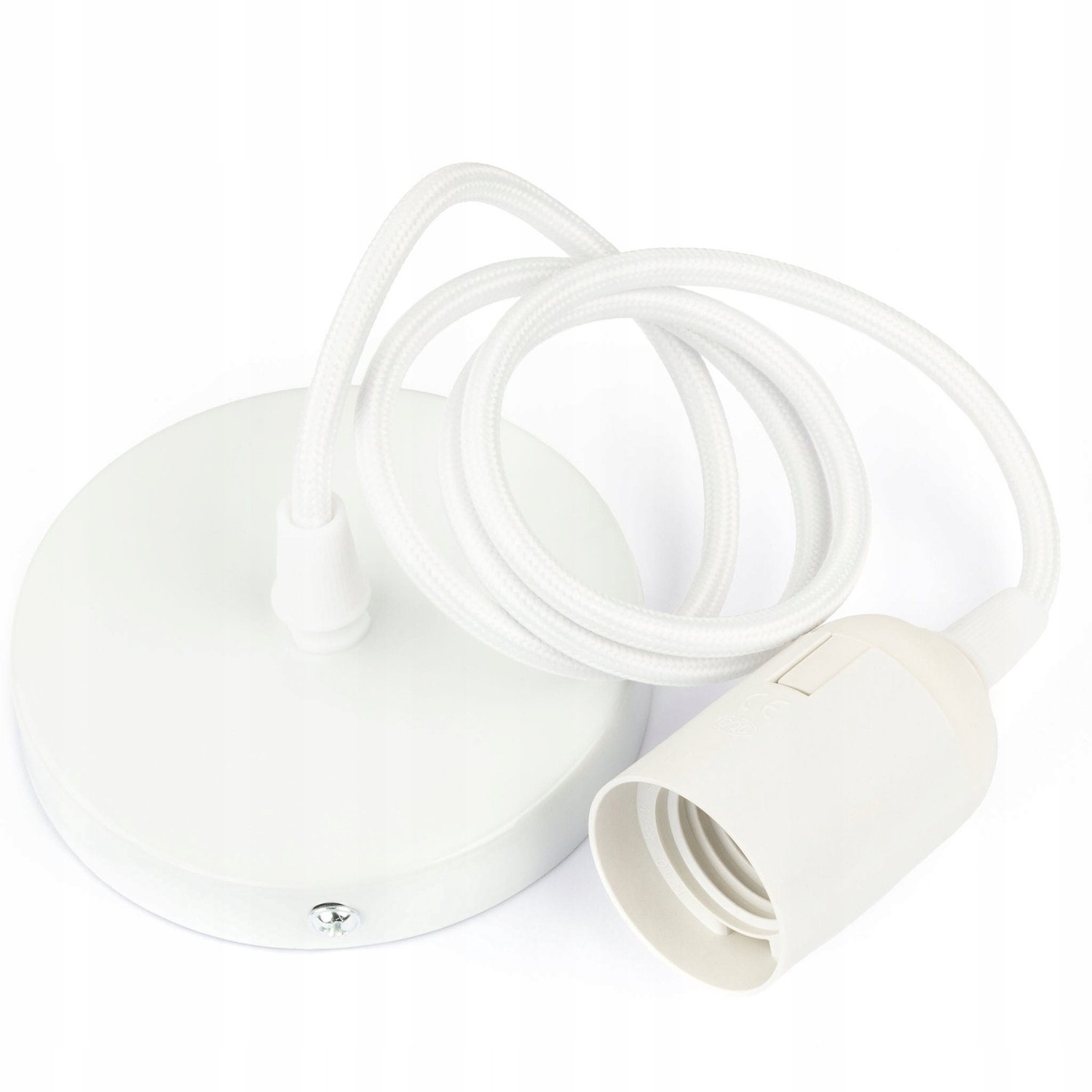 Loft Hanglamp E27 Wit - Minimalistische Opbouw
