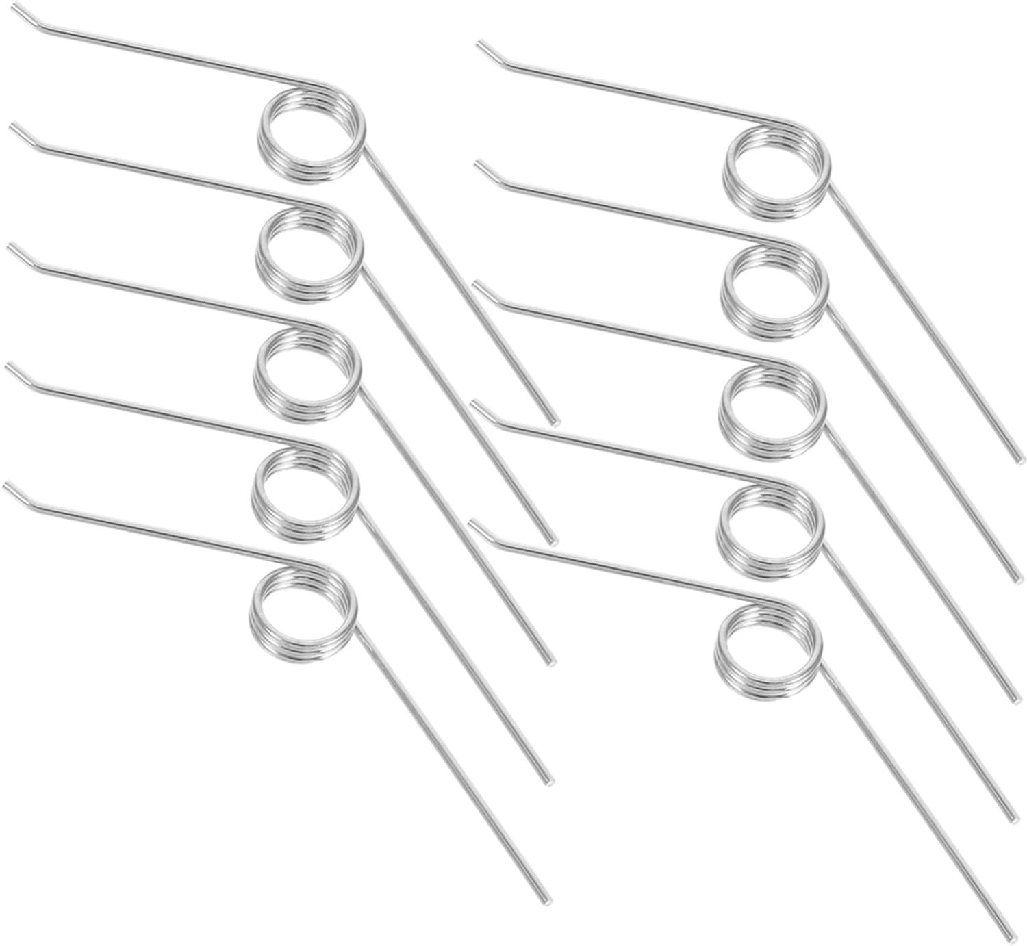 Happyyami 10stuks Torsionele Veer Voor Vuilnisbakdeksel Duurzame Vervangingsonderdelen Eenvoudig Te Installeren Compatibel Met Diverse Vuilnisbakken Betrouwbare Steun Elastisch Ondersteuning