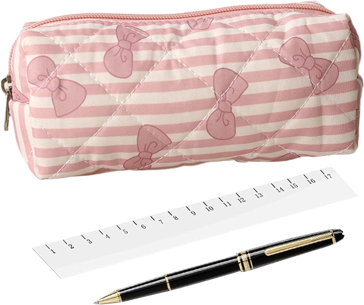 Etui Etui, Floral Bow Storage Container, Capaciteit Potlood Tas, C