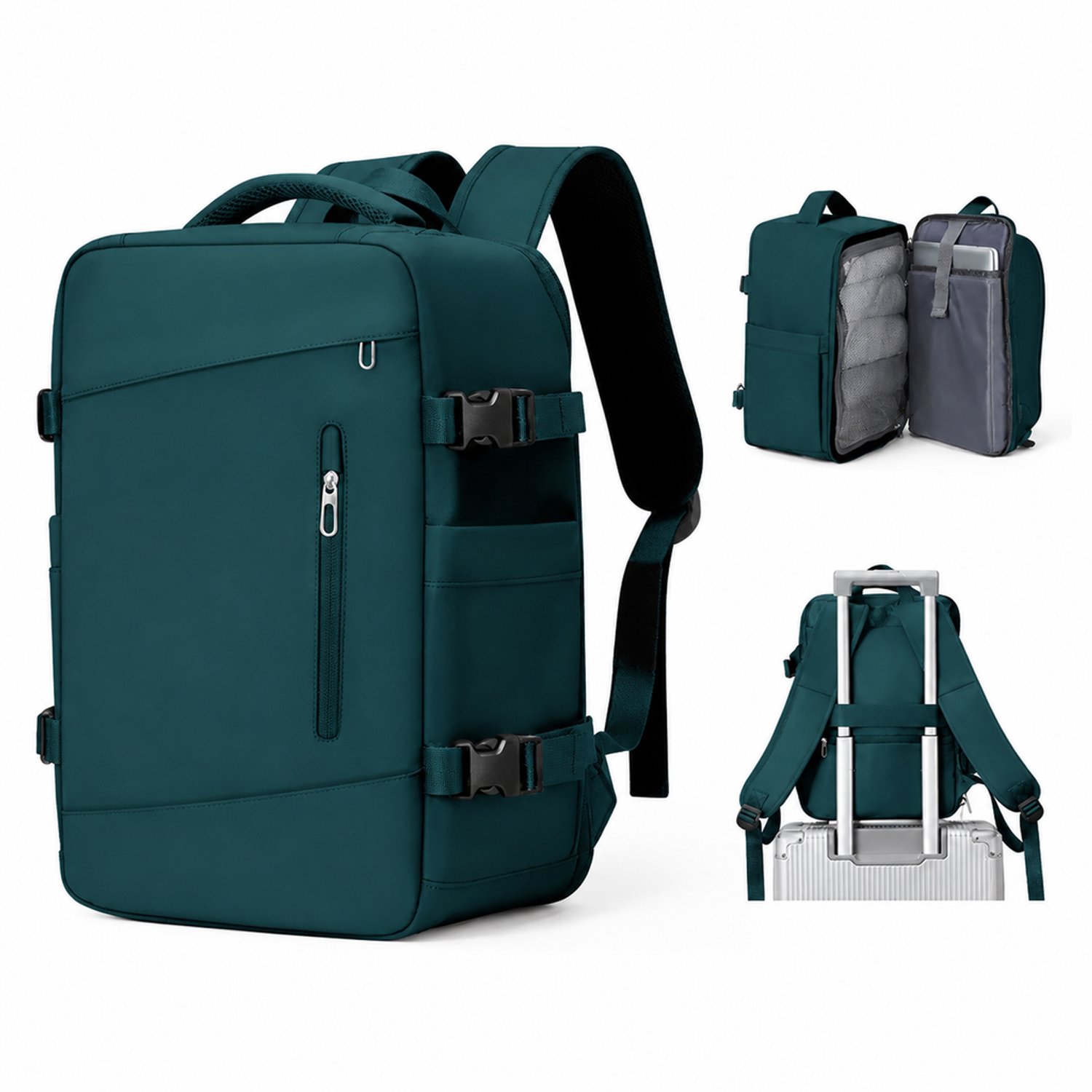 Rugzak - 40 × 25 × 20 cm - gescheiden opberging van droog en nat - voor zakenreizen