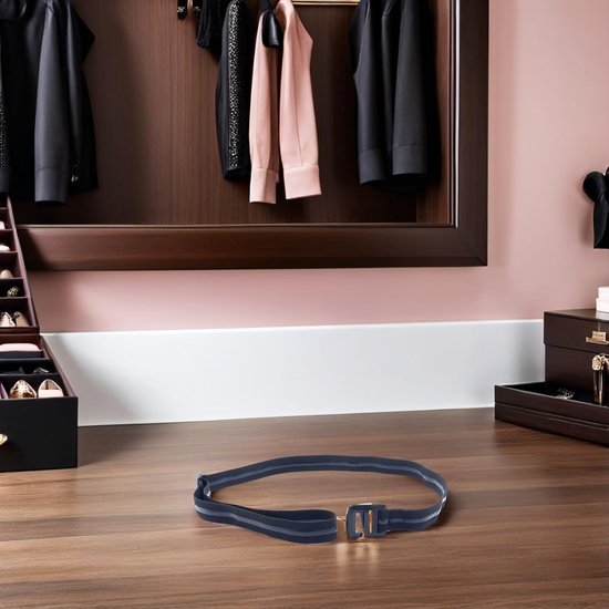 2 Stuks Verstelbare Anti slip Shirt Stays voor Heren Dames Elastische Hemdhouders voor Kreukvrije Comfortabele Pasvorm Geschikt Werk Casual Gebruik — afbeelding 3