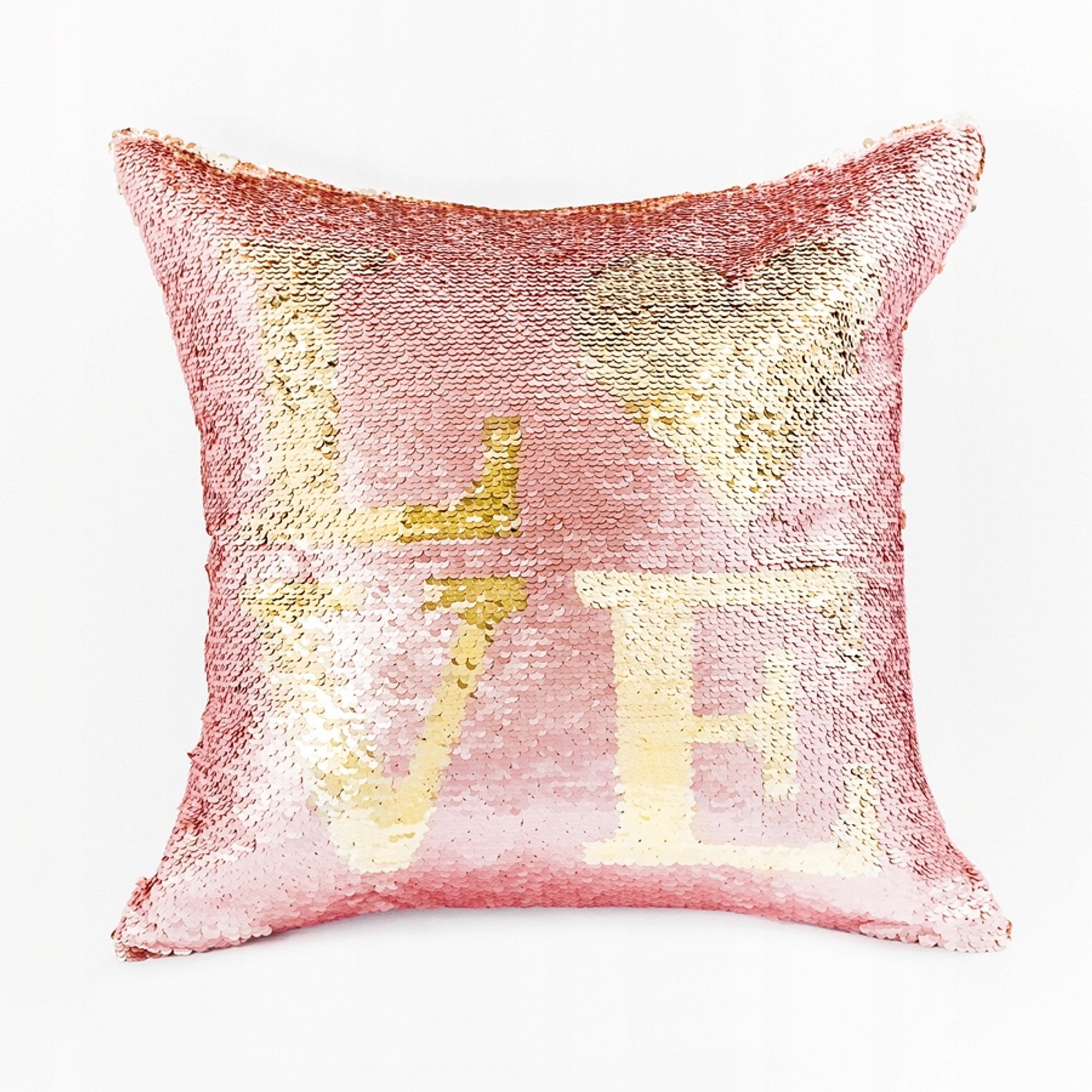 Decoratieve Kussenhoes MAGIC 40x40 cm Beige Zilver