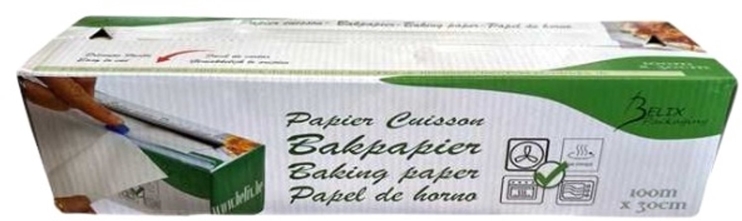 Bakpapier XL - 30cm - 100m