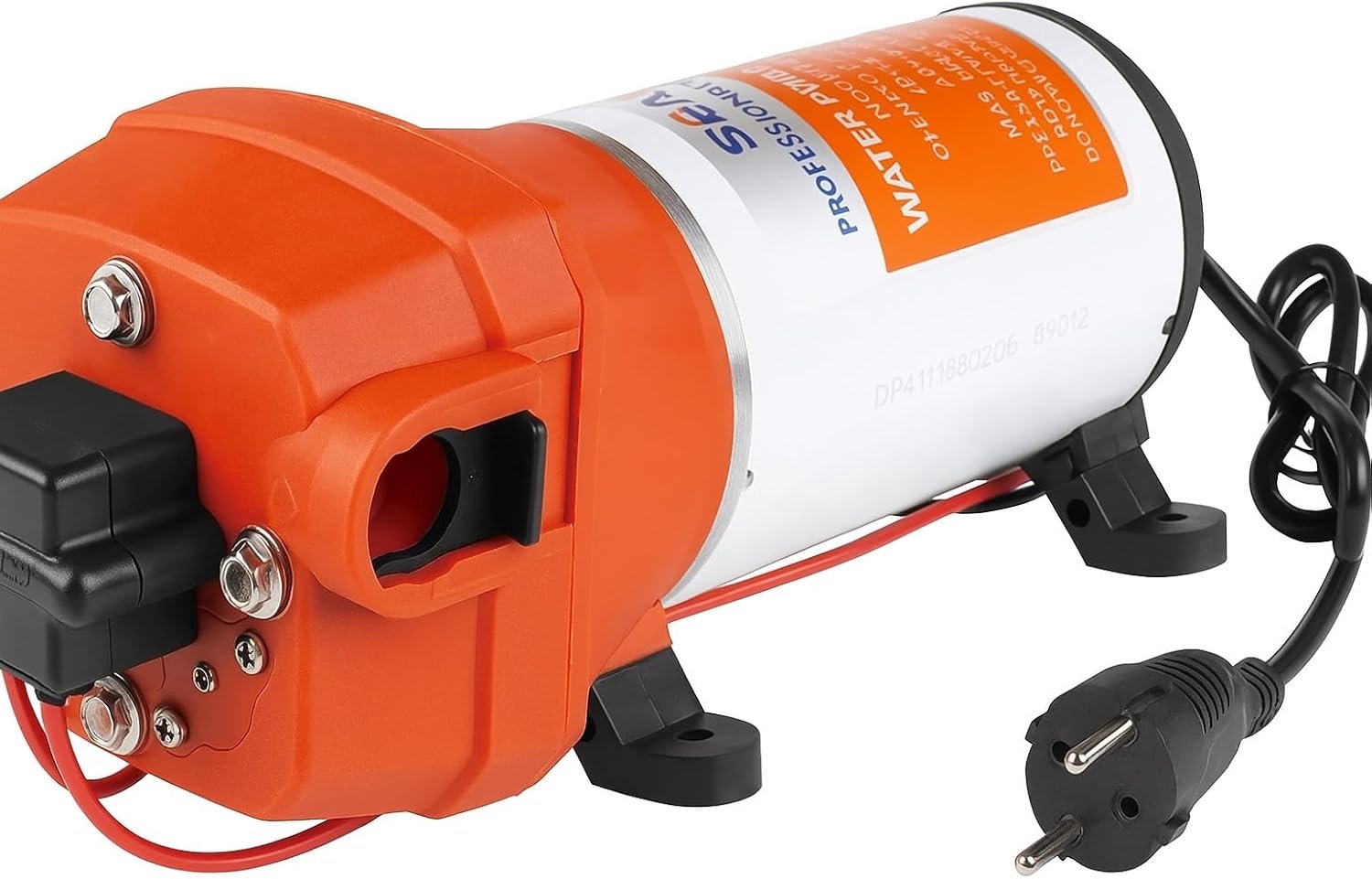 LIGHTEU®, Seaflo SFDPA2-045-040-41 220V 17.0 LPM 2.8 bar 41S self-priming with bypass diaphragm pump for water if - ShopVlot