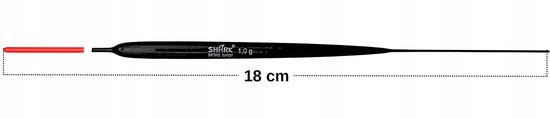 Shark Balsa Dobber 1.0g / 18cm - Perfect Hunter — afbeelding 2