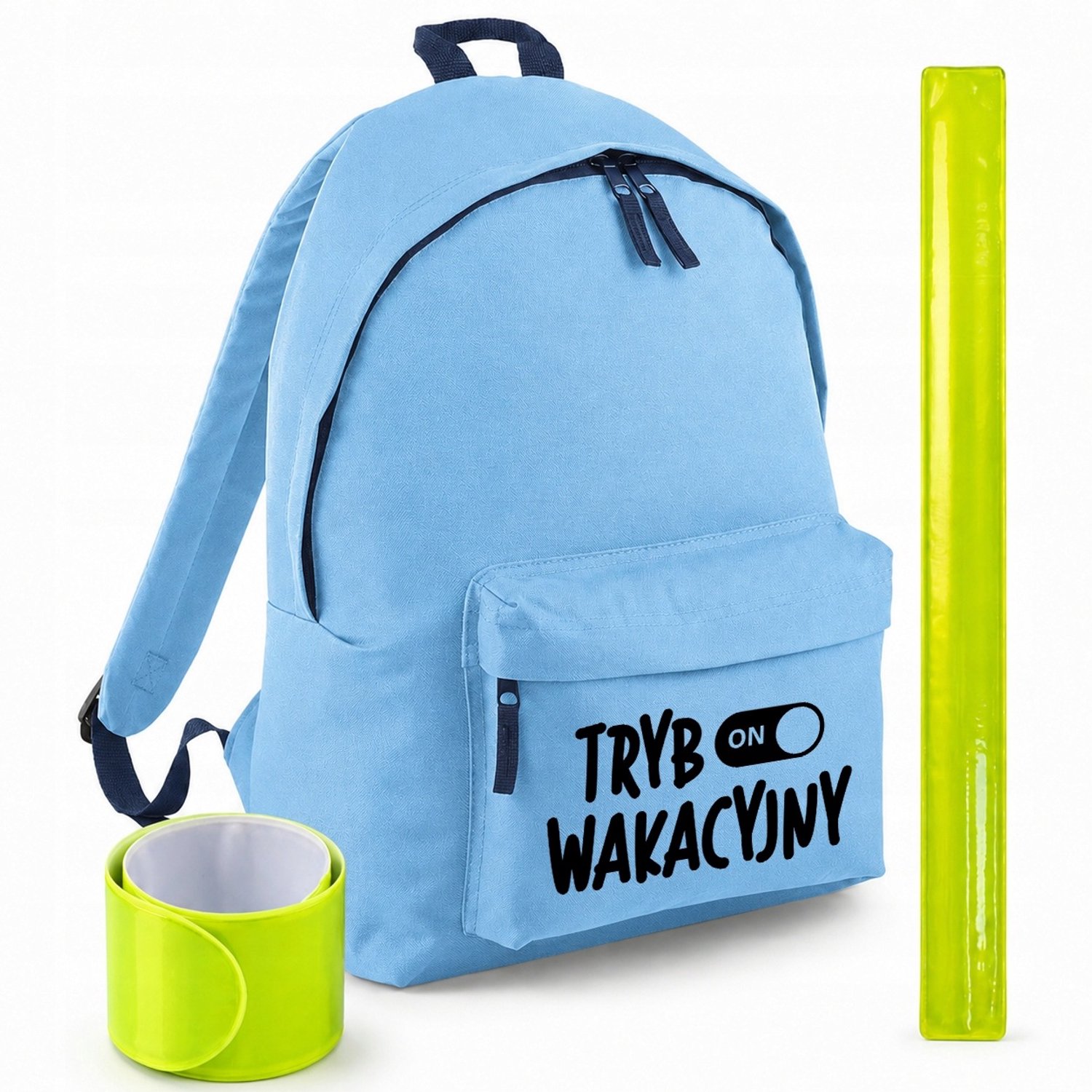 Blauwe Vakantie Rugzak 20L met Reflecterende Band