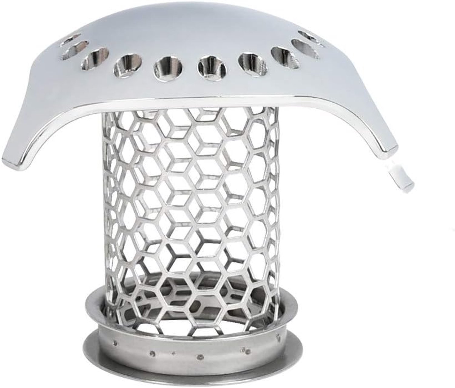 Afvoer, haarvanger, badkuip, afvoerzeef, zinken, 304 roestvrij staal, geschikt voor douche, haarvanger, anti-roest, afvoerzeef, matchingdrain, grootte van 3,5 cm tot 4,5 cm