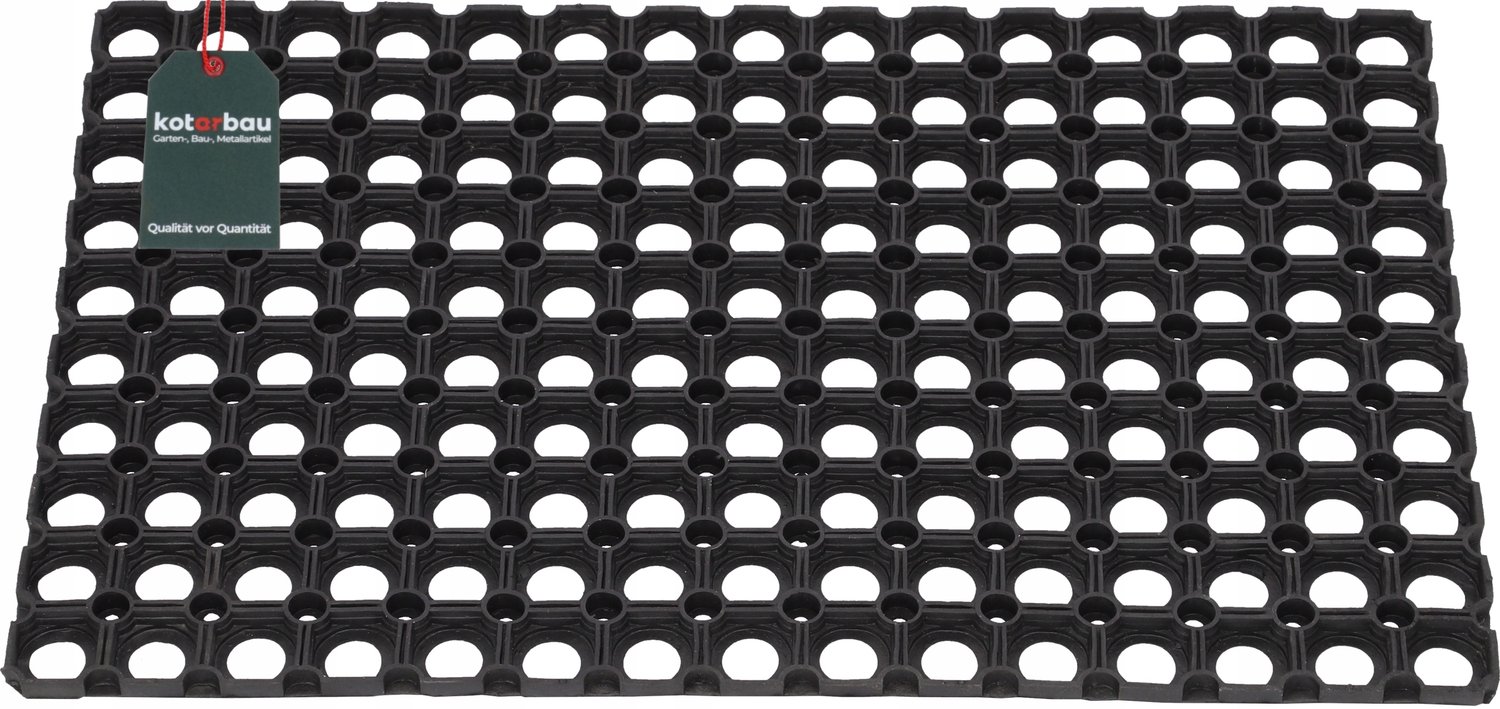 Ajour Rubber Deurmat 60cm - Vuilvanger voor Binnen & Buiten