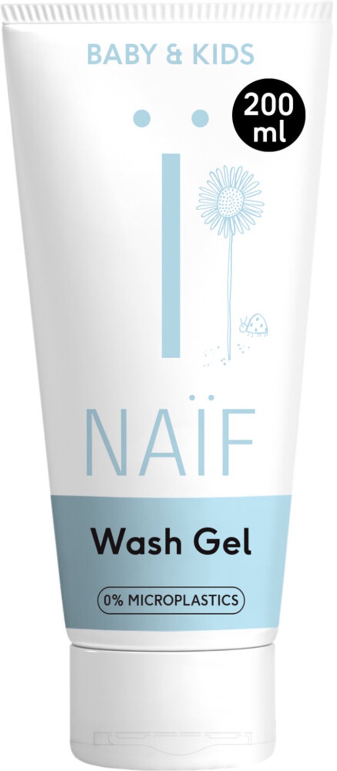Naif - Baby & Kids Wasgel - 2 x 200 ml - Voordeelverpakking
