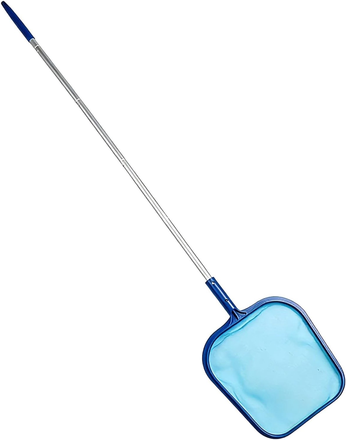 Telescopisch Landing Net voor Zwembaden - 120 cm Lange Net voor Algen, Bladeren en Insecten Verwijderen uit Zwemwater, Ideaal voor Vijvers en Hot Tubs