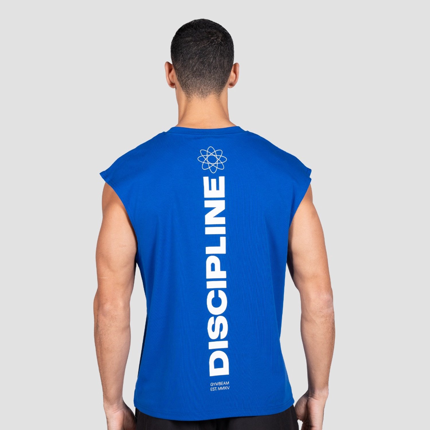 GymBeam Discipline Tanktop Blauw M