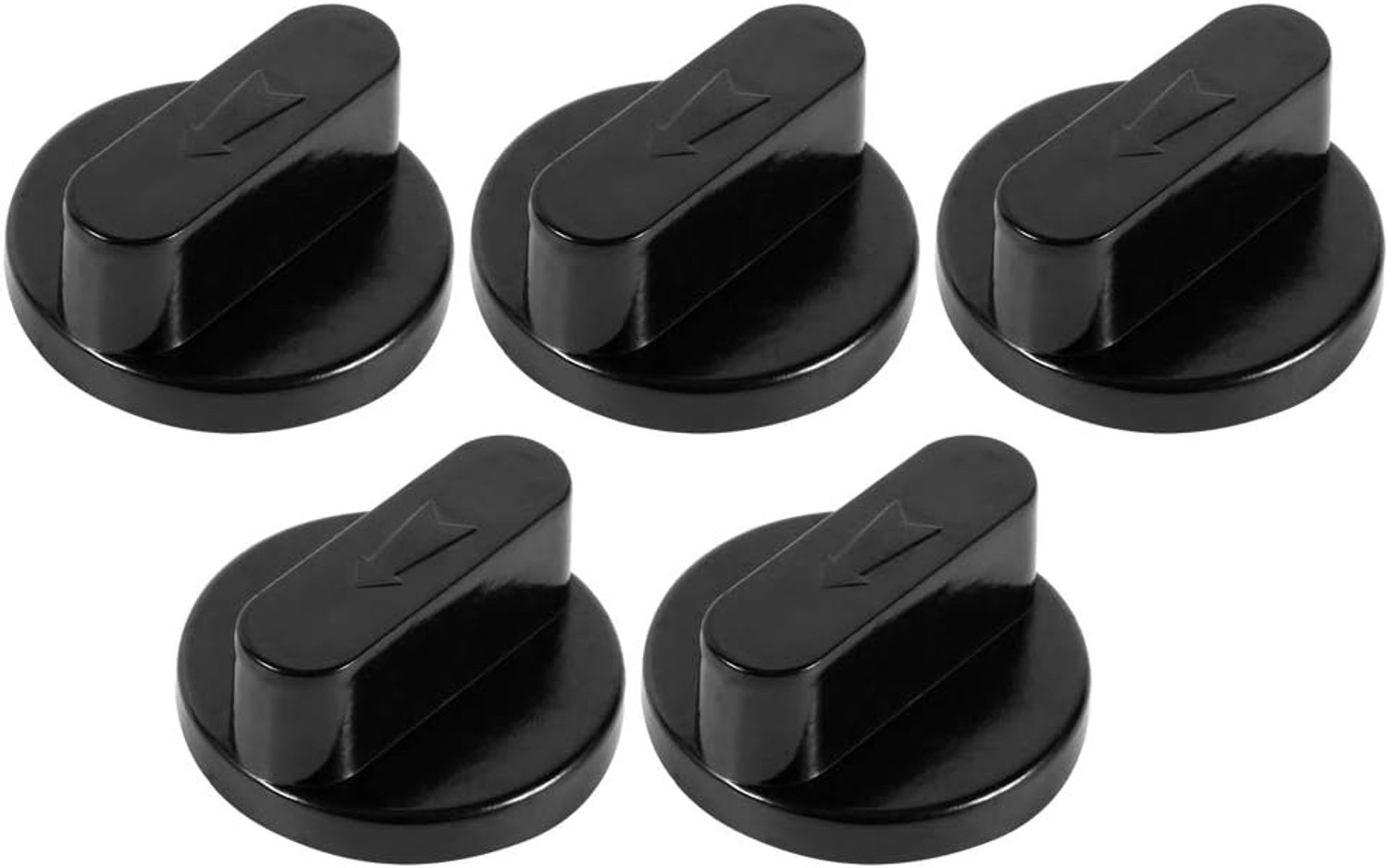 Knoppen Vervanging, 5 STKS Bakeliet Schakelaar Bedieningsknop voor Fornuis Thuis Keuken 45 X 22mm / 1.8 X 0.9inch