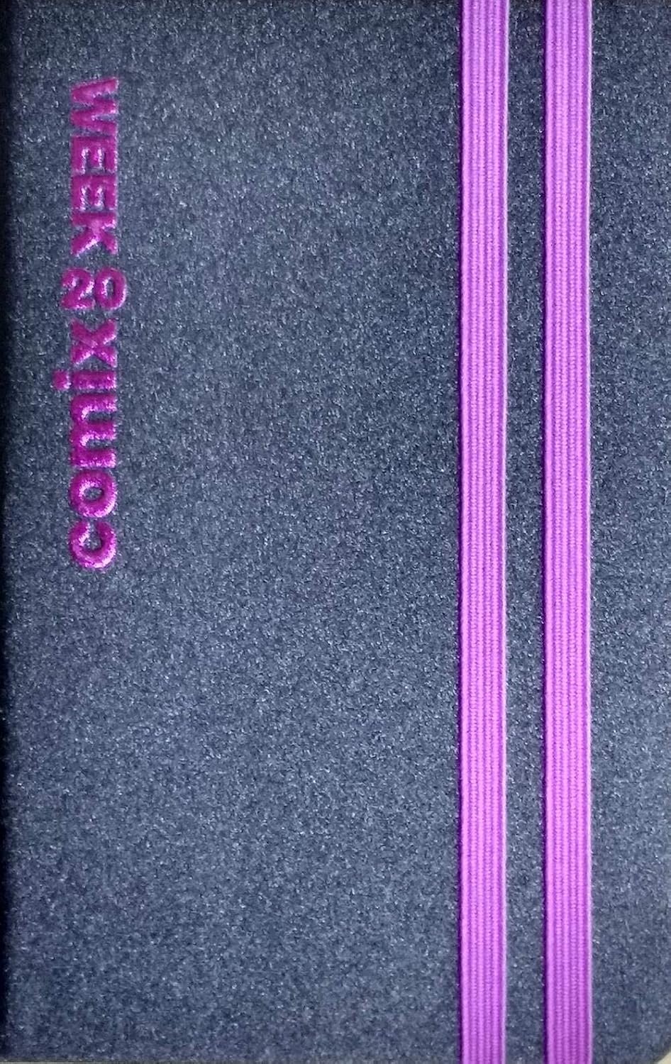 Weekkalender 2020 - 12 x 8 cm - grijze omslag met elastiek - overzichtelijke planning - ShopVlot
