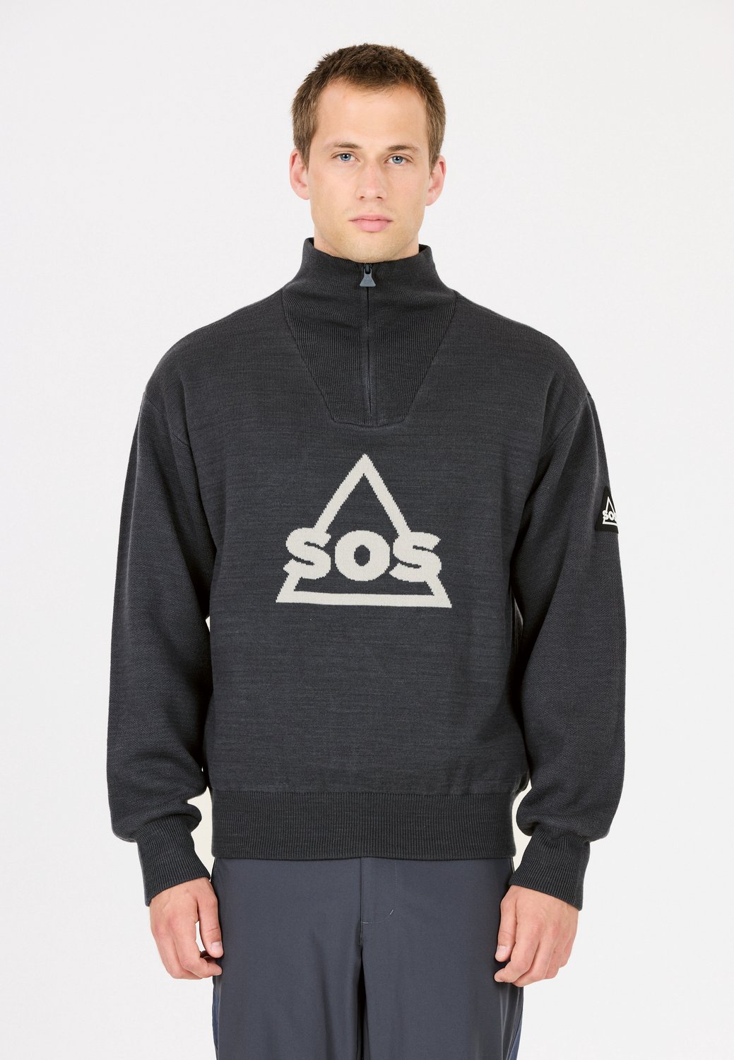 SOS Pullover Tignes Antraciet