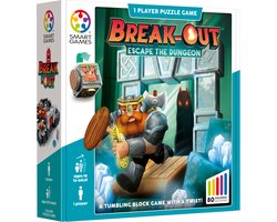 SmartGames BreakOut - Logisch Denkspel - 80 Avontuurlijke Kerkeruitdagingen - Educatief Solospel - Vanaf 10 Jaar