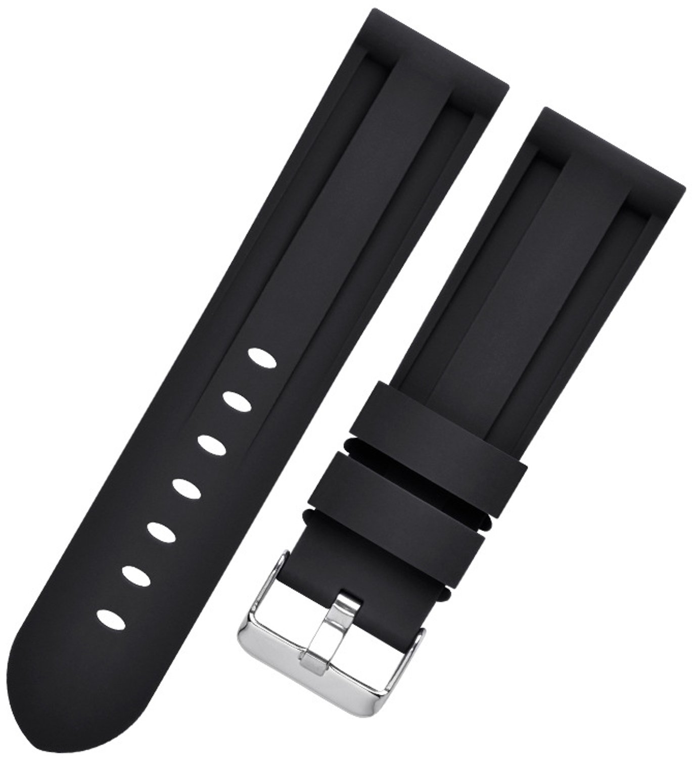 Siliconen horlogeband voor Panerai Luminor Marina