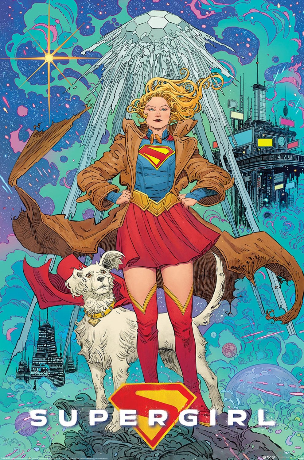 Pyramid Poster Supergirl Movie - Comic 61x91,5cm Divers