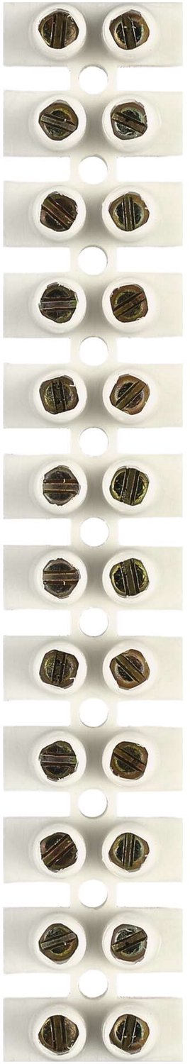 EMOS Schroefklemmenblok 12x 2,5–4 mm², 450 V, wit, A4101