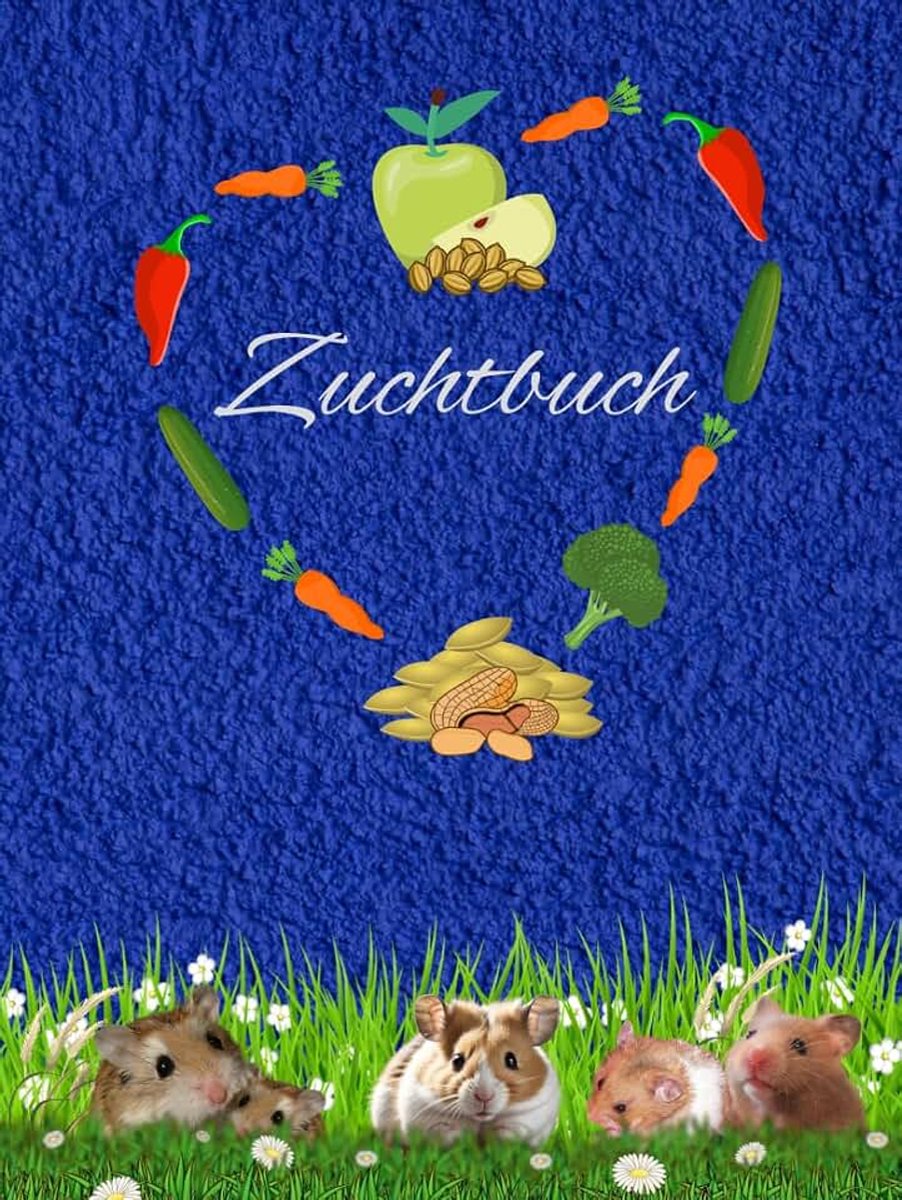 Alle Rassen Kreuzungen Hamsterzucht Wurfstärke Nachwuchs im Bestandsbuch dokumentieren Hamsterzüchter Goldhamster ... Hobbyzüchter Geschenkidee Zuchttiere Blau 04