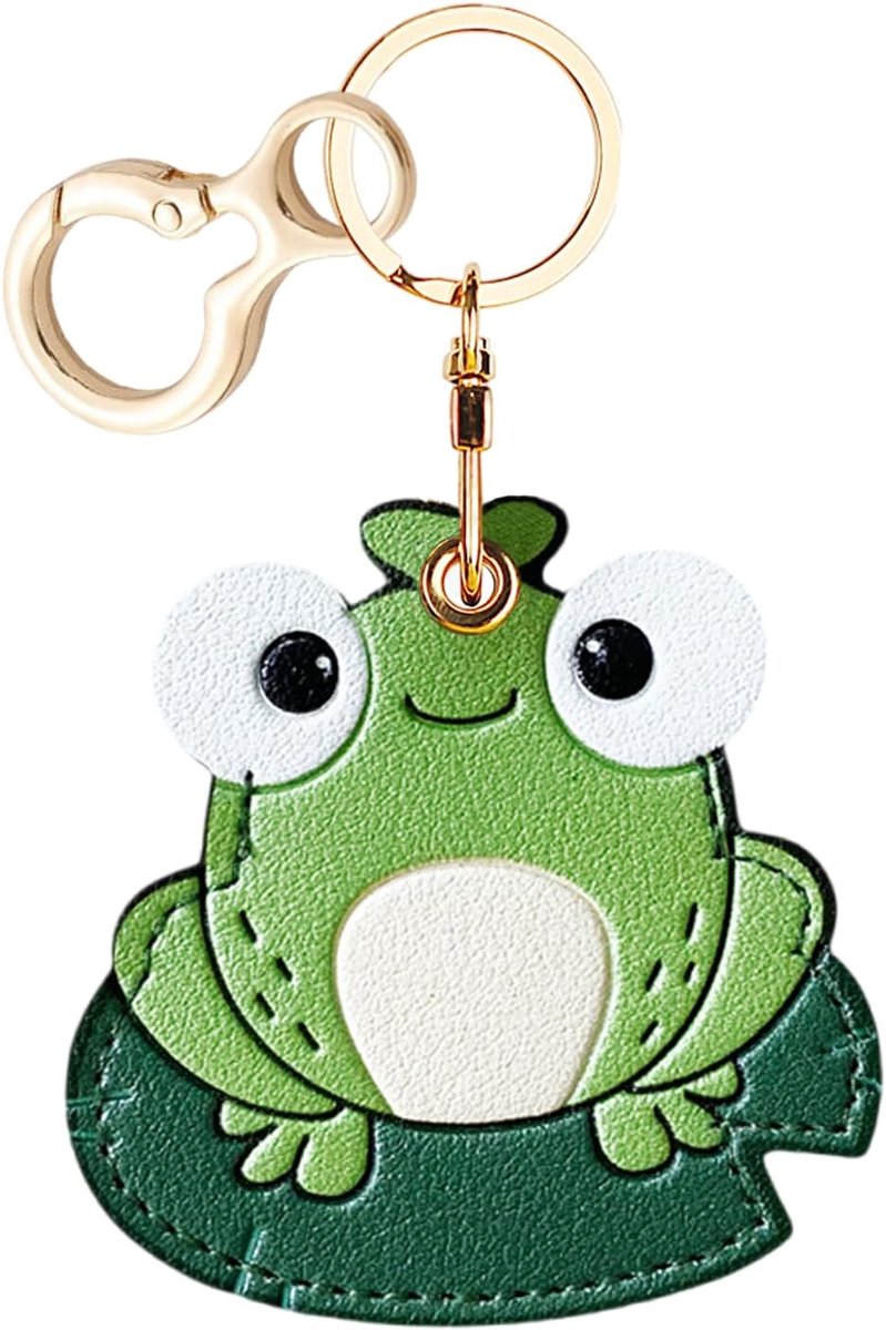 Hoesje Met Sleutelhanger, Krasbestendig Anti-Verlies Ontwerp Voor Air Tags-Leren Houder Met Sleutelhanger Voor Sleutels, Handtas, Hondenhalsband, Bagage