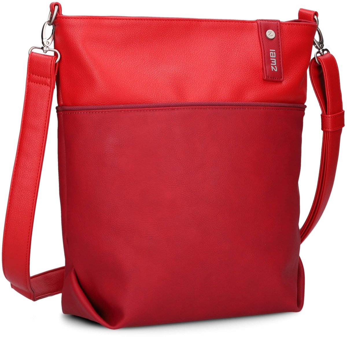 zwei Jana J12 - Schoudertas 33 cm (cherry)