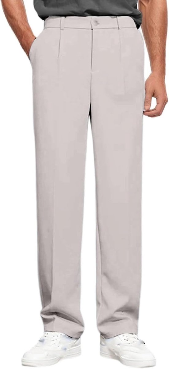 Cargobroek voor heren, katoen, werkbroek, meerdere zakken, regular fit, outdoor, robuuste stretchbroek, trendy herenbroek, herfstmode, design, A238