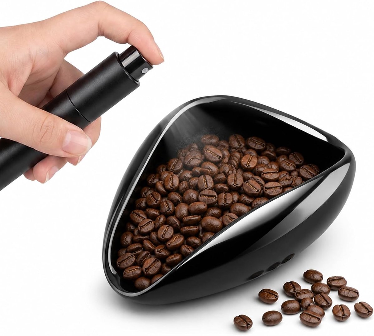 Koffie doseerbeker & spuitfles set