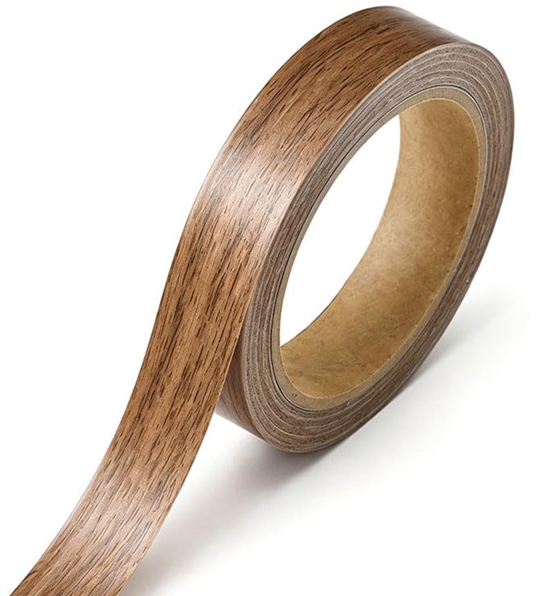 Randband, melamine fineerband, 18 mm x 10 m, voor reparatie van werkbladen, keukenkast