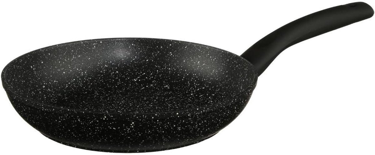 24 cm, gesmeed aluminium, steencoating