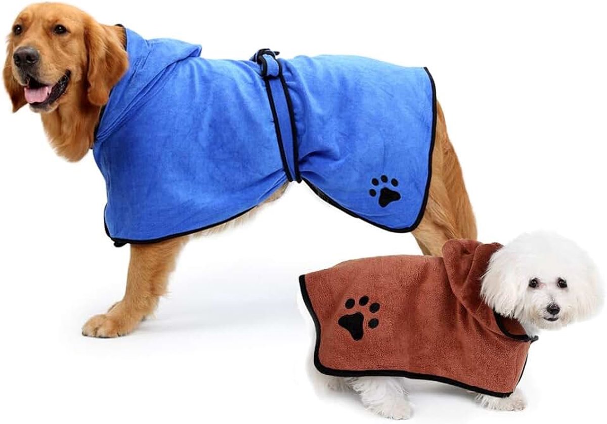 Super Hond Badjas Huisdier Hond Handdoek Voor Kleine Medium Grote Honden 400g Microfiber Huisdier Handdoek Drogen Hond Kat Bad
