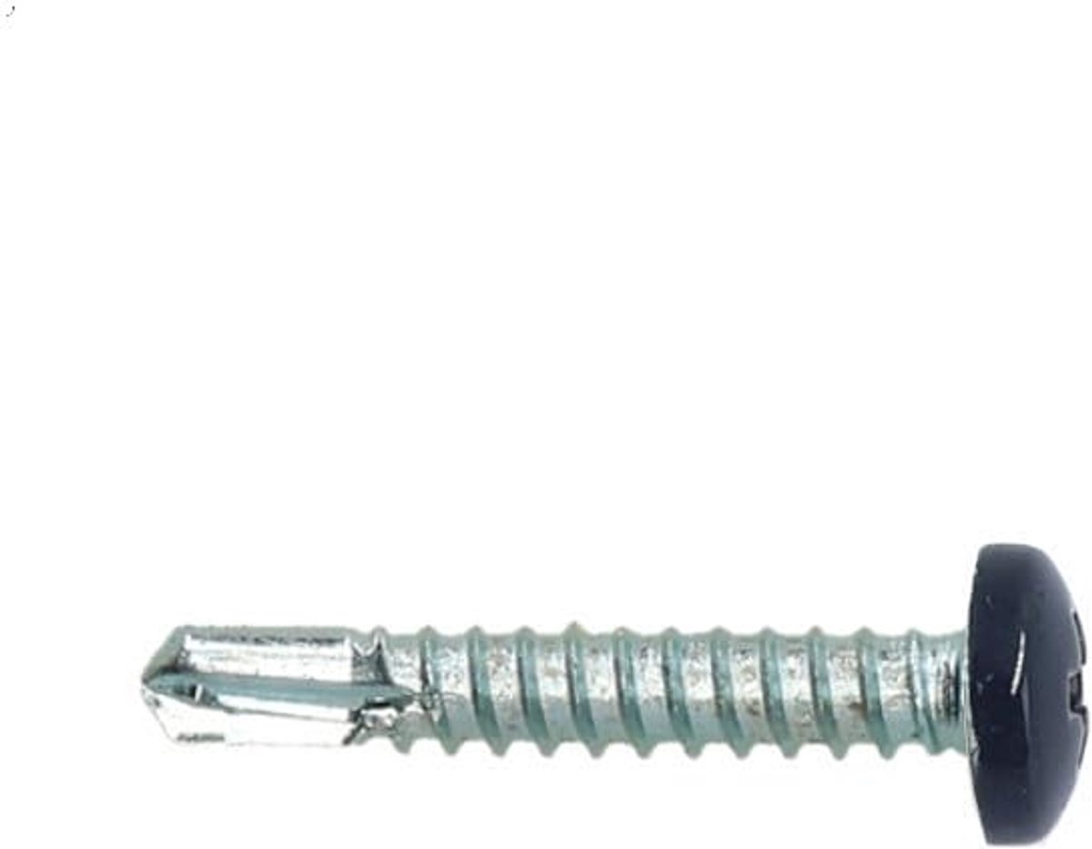 Schroeven 4,2x25 mm RAL 7016 antracietgrijs cilinderkop Ph verzinkt door 100 stuks