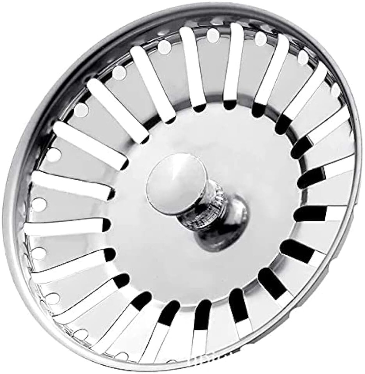 Kwaliteit 84 MM Badkamer Wastafel Zeef 304 Rvs Water Stopper Gootsteen Water Filter Plug Aanrecht Accessoires