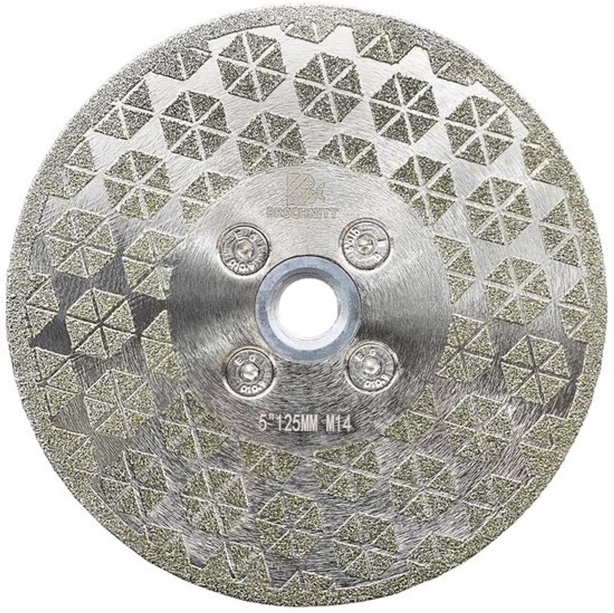 Diamantschijf Slijpschijf - Metaalzaagblad - Tegels Zagen - Dubbelzijdig Coating - 125 mm - Zilver