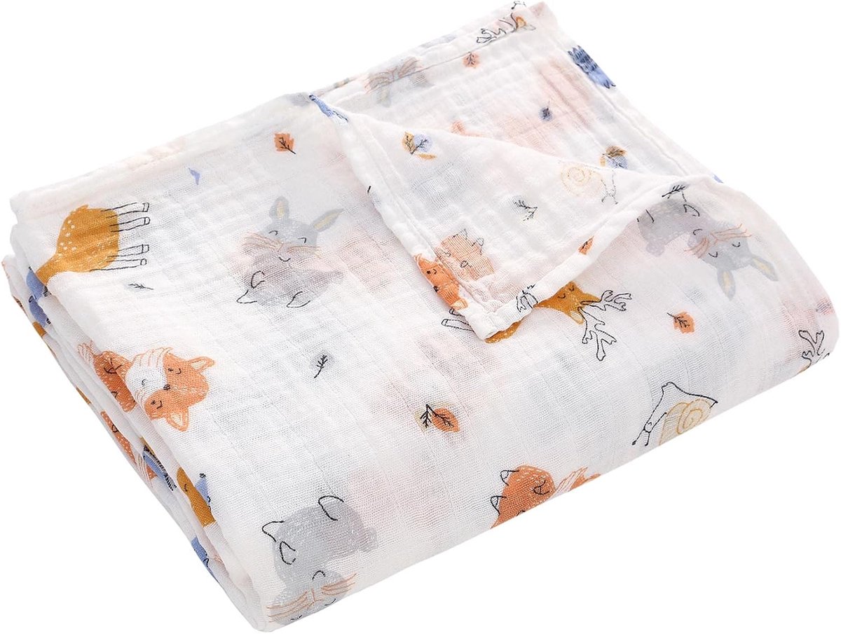 Baby mousseline deken inbakeren Katoen Zomer 110x150cm 115x150cm voor Jongens Meisjes