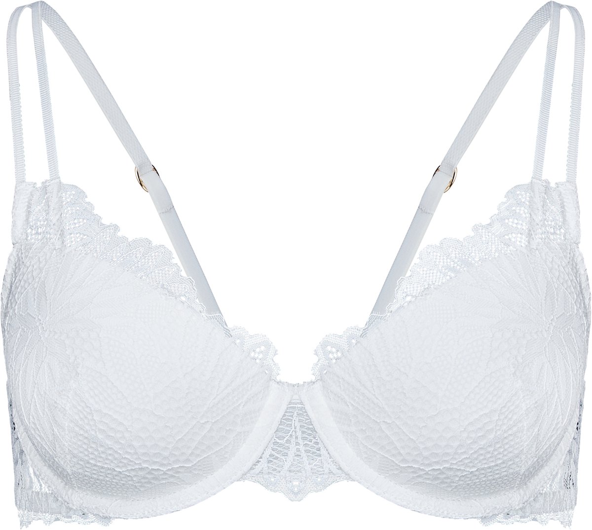 ESOTIQ Celeste - Push-upbeha - Crèmekleurig - 65F - Uitneembare vullingen