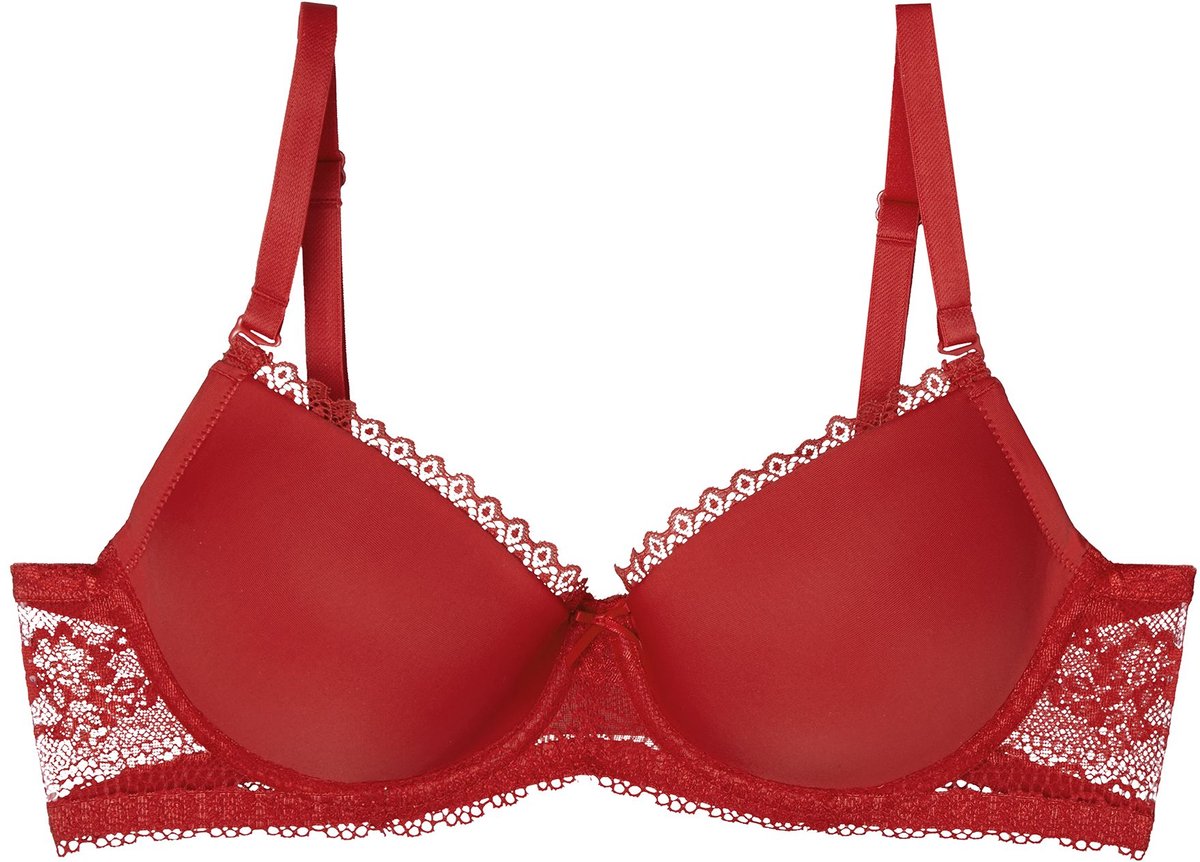 Henderson Julietta - Push-up beha - Rood - Maat 65F