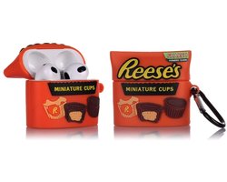 Siliconen Case voor AirPods 3 met Leuk Snack Ontwerp