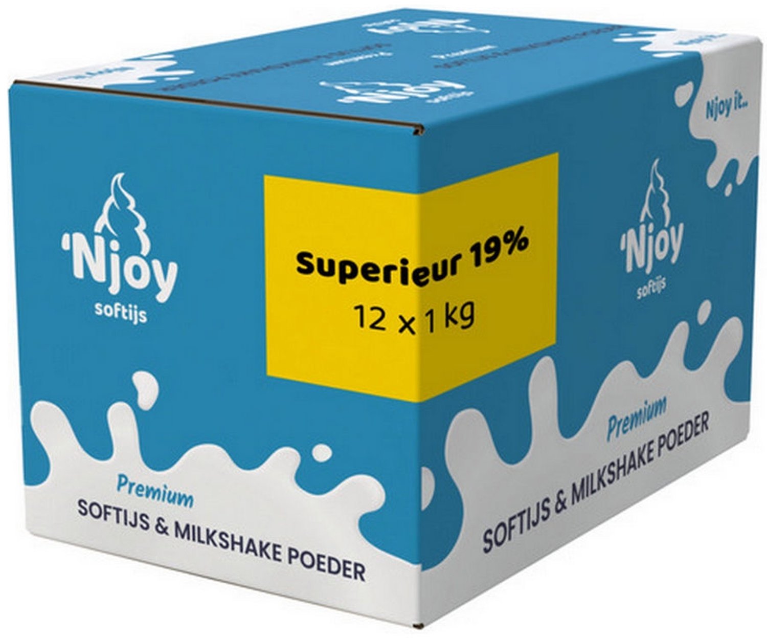 Njoy | 19% Superieur Mix | 18 x 1 kg