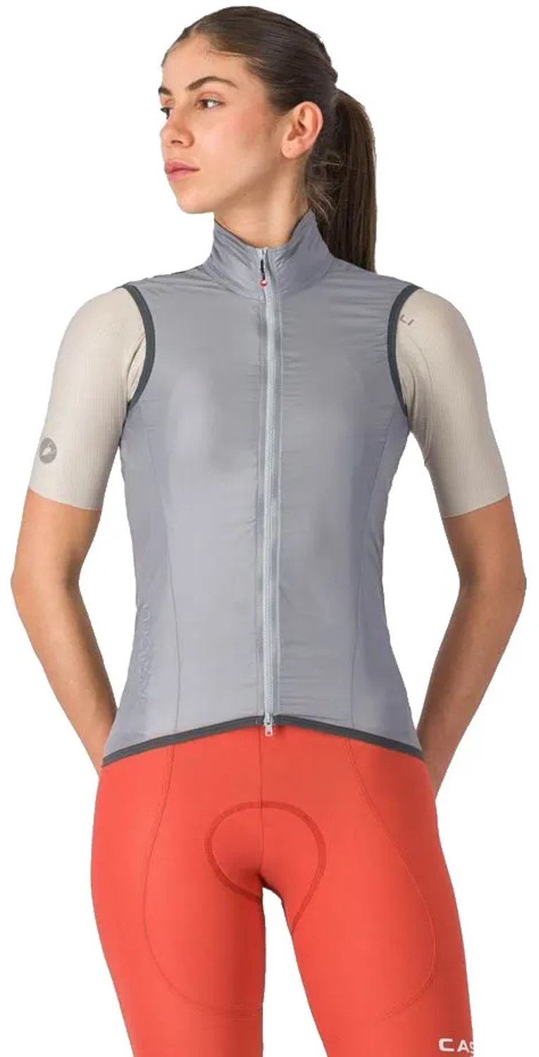 Castelli Aria 2 Gilet Zilver XS Vrouw