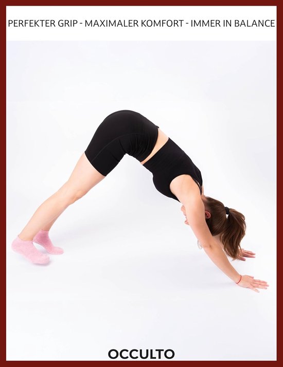 Antislip Yoga Sokken met Nopjes - Unisex - 2 Paar — afbeelding 3