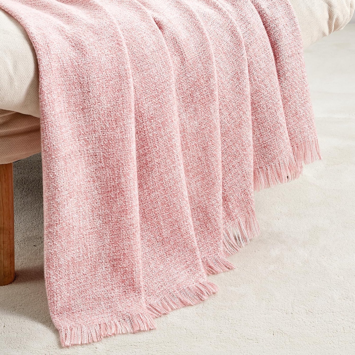 Faux Cashmere Deken voor Bed of Bank