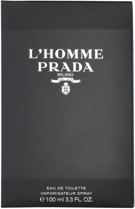 Prada L'Homme 100 ml - Eau de Toilette - Herenparfum