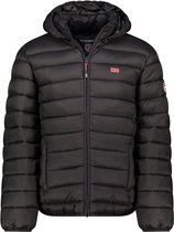 Geographical Norway - Heren Jas winter Amigo Hood - Zwart - Maat 3XL