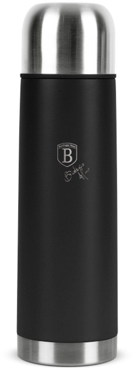 Roestvrijstalen thermosfles 0,75 l Matte Black Collection
