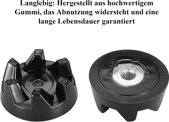 Rubberen Koppelingskoppeling - Aandrijving met Verwijderingsgereedschap - 5 stuks koppeling voor mixer — afbeelding 4