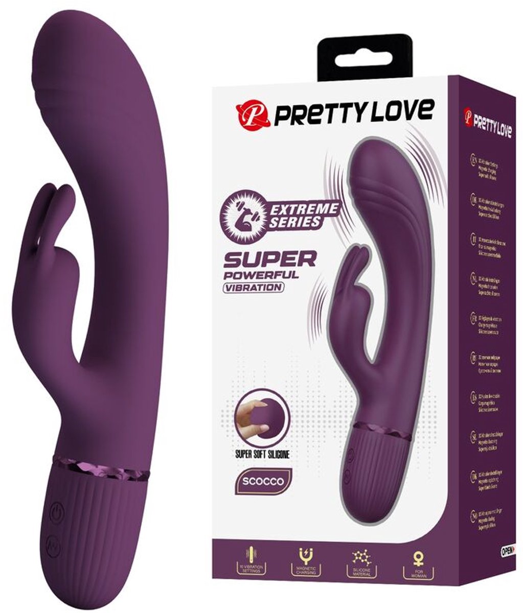 Rocco Oplaadbare Rabbit Vibrator