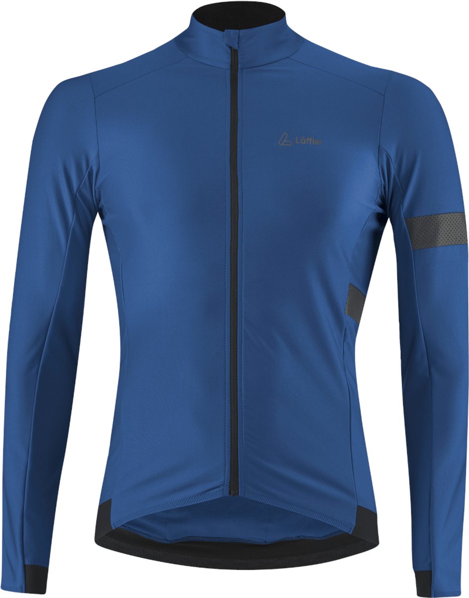 Loeffler wielrenshirt lange mouwen M Bike L/S Jersey Capitano Navy - Blauw - 50