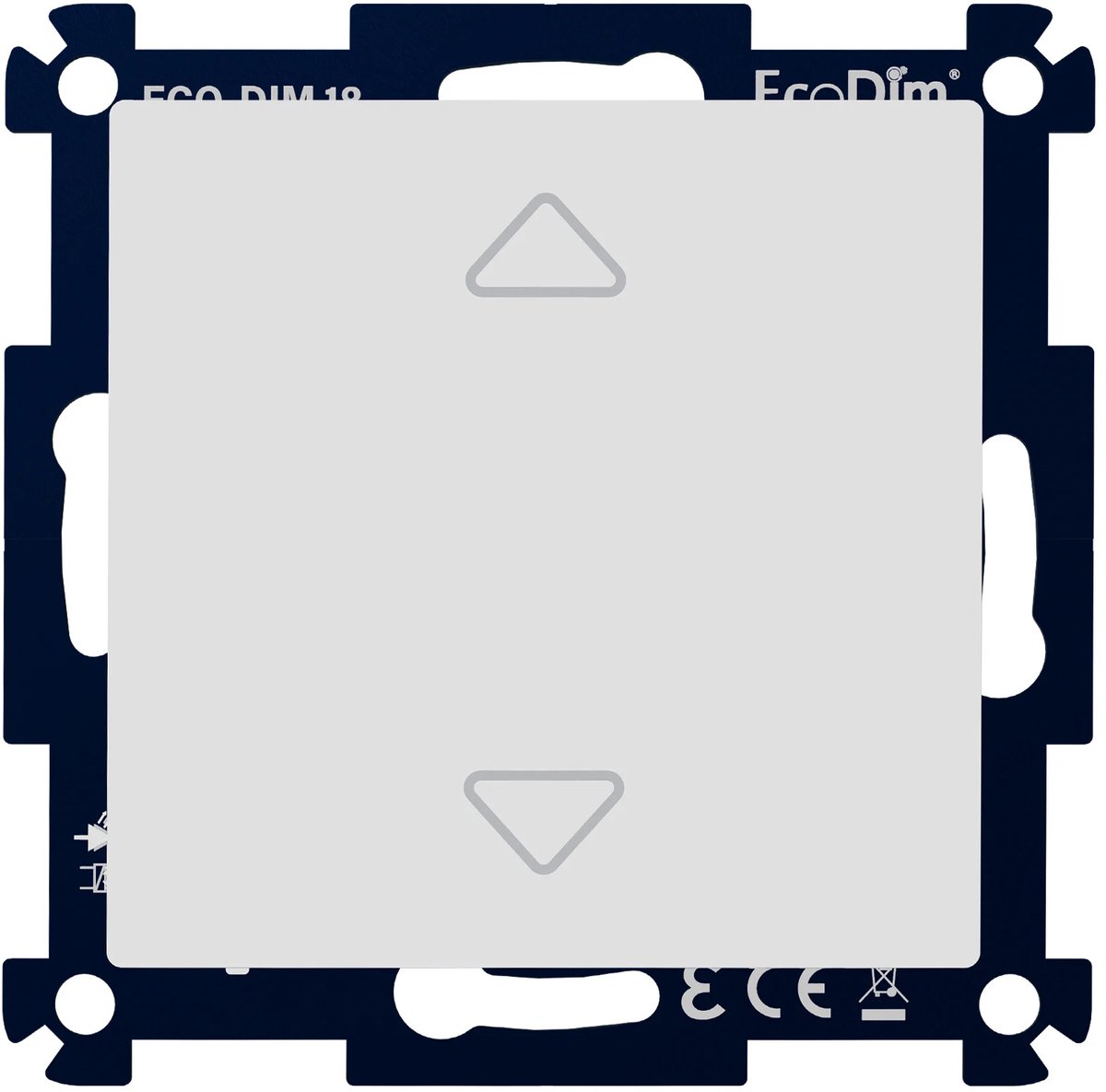 EcoDim Eco-Dim.18 LED tastdimmer 0-250W (RLC)